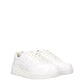 White Leather Low Tops