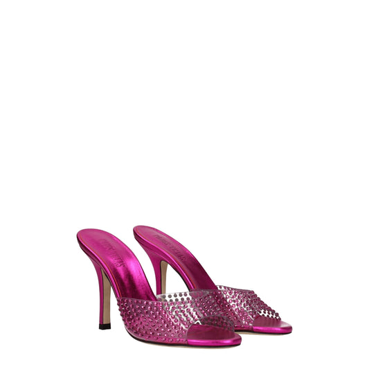 Transparent Pvc Stiletto Heels Sandals