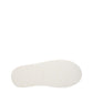 White Fabric Platform Sneakers
