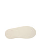 Beige Leather Platform Sneakers
