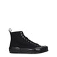 Black Fabric High Tops