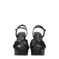 Black Leather Platforms