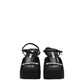 Black Fabric Platforms