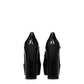 Black Leather Platforms Pumps
