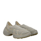 Gray Fabric Athletic Sneakers