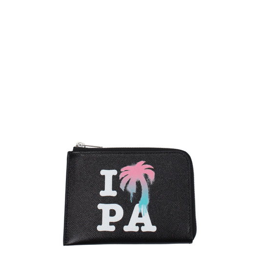 Black Leather Cardholders