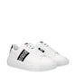 White Leather Low Tops