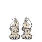 White Leather Stiletto Heels Sandals