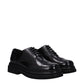 Black Leather Oxfords And Derbies