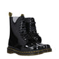 Black Leather Ankle Boots