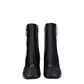 Black Leather Ankle Boots