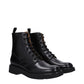 Black Leather Ankle Boots