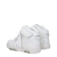 White Leather High Tops