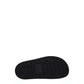 Black Leather Slippers Sandals