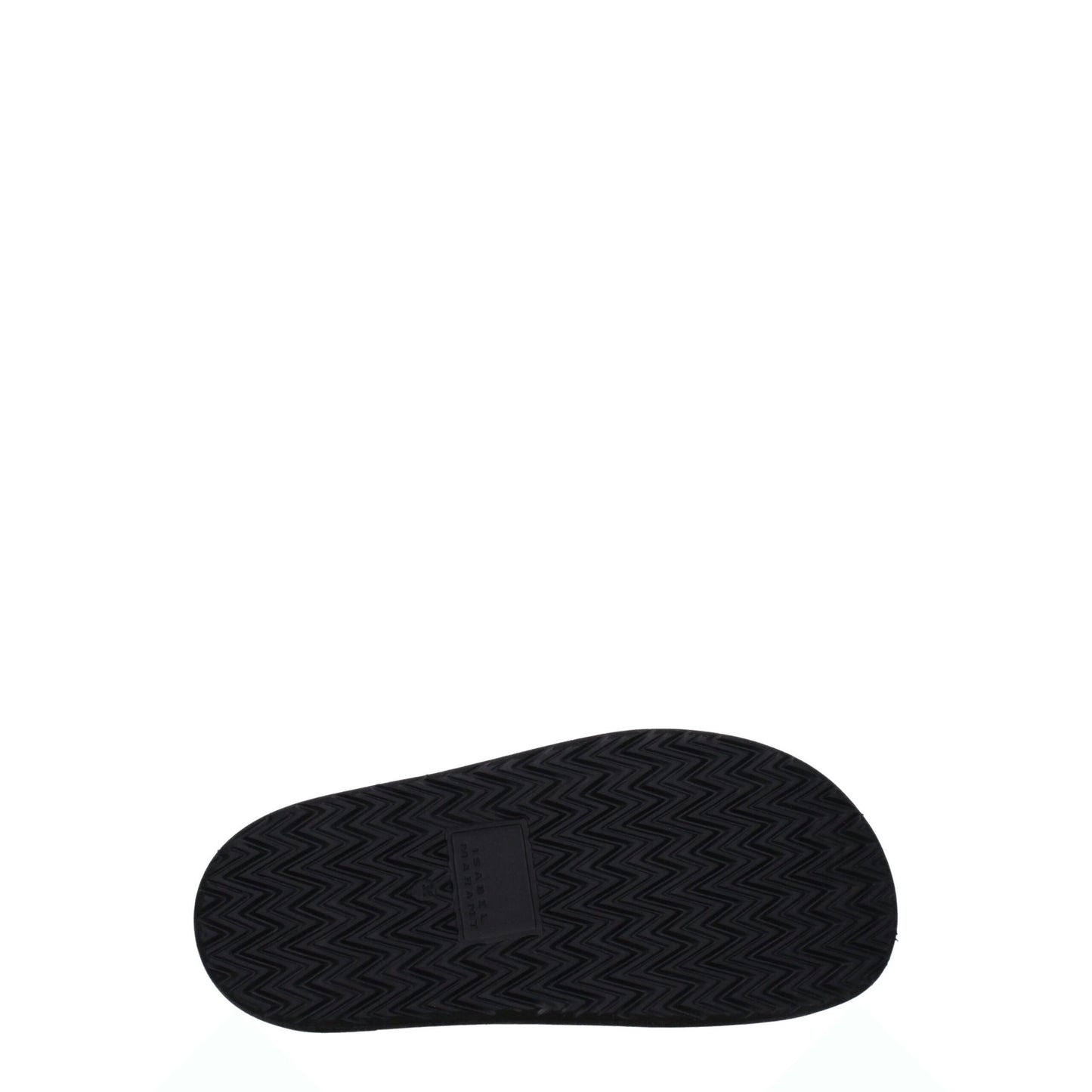 Black Leather Slippers Sandals