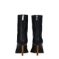Black Leather Ankle Boots