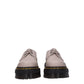 Gray Leather Oxfords And Derbies