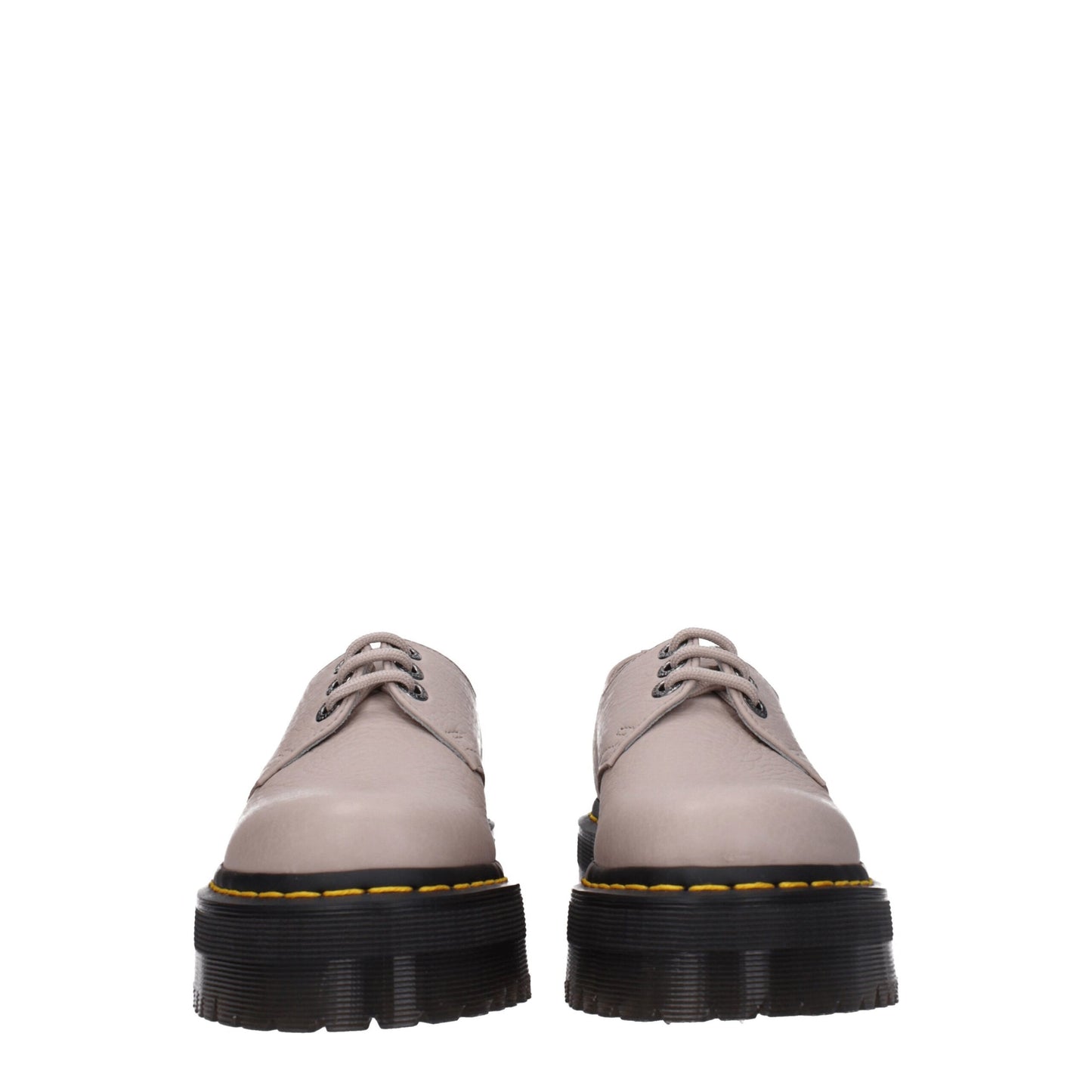 Gray Leather Oxfords And Derbies