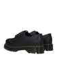 Black Leather Oxfords And Derbies