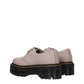 Gray Leather Oxfords And Derbies