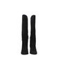 Black Leather High Heel Boots