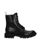Black Leather Ankle Boots