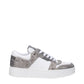 White Leather Chunky Sneakers