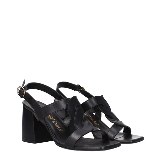 Black Leather Platforms