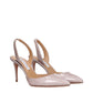 Multicolor Plastic High Heel Pumps