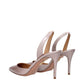 Multicolor Plastic High Heel Pumps
