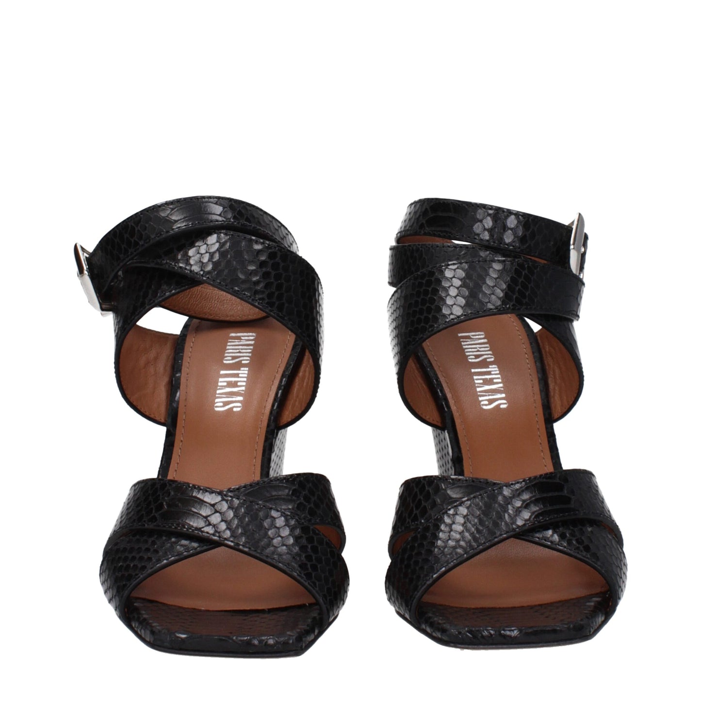 Black Leather Platforms
