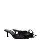 Black Leather Sandals