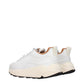 White Leather Chunky Sneakers