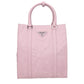 Pink Leather Handbag