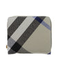 Beige Fabric Wallets