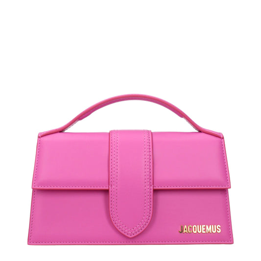 Pink Leather Handbag