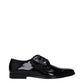 Black Leather Oxfords And Derbies