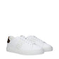 White Leather Low Tops