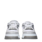 White Leather Chunky Sneakers