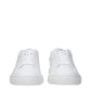 White Leather Low Tops