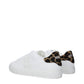 White Leather Low Tops