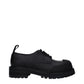 Black Leather Oxfords And Derbies