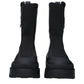Black Leather Ankle Boots