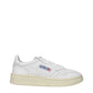 White Leather Low Tops