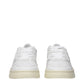 White Leather Low Tops
