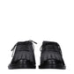 Black Leather Oxfords And Derbies