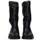 Black Leather Ankle Boots