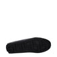 Black Leather Slip-On Loafers