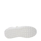 White Leather Platform Sneakers
