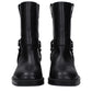 Black Leather Ankle Boots